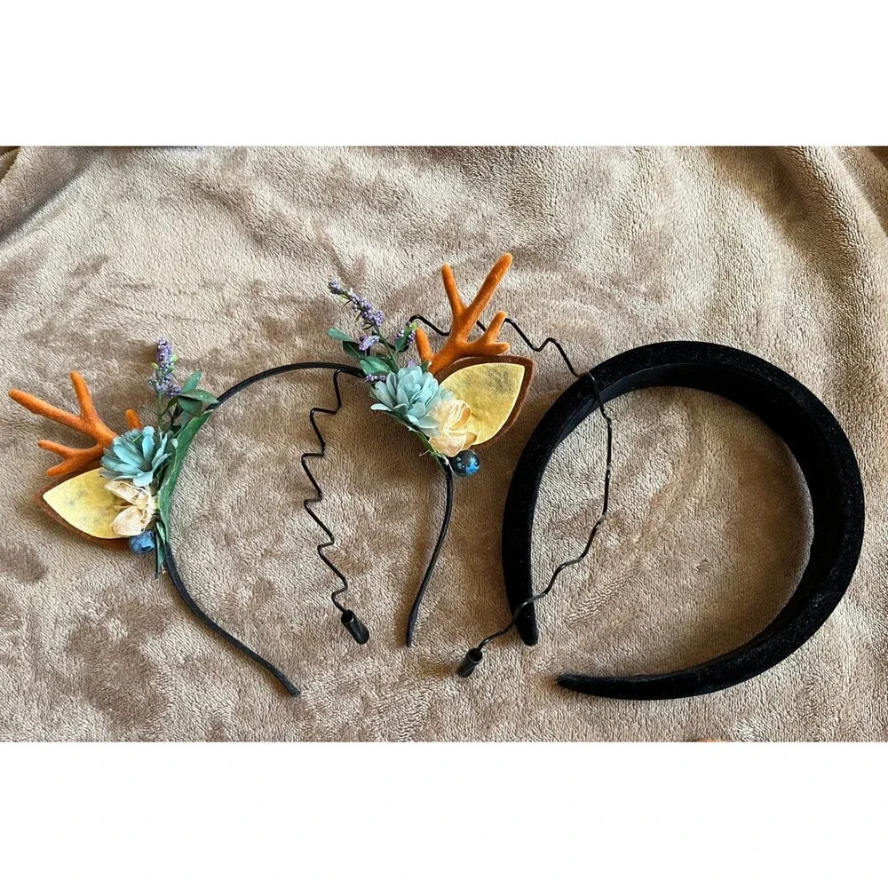 Mixed Hair Accessories Bundle, headbands, hair claws, spin pins.